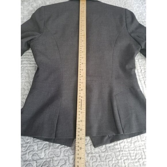 Worthington Gray Blazer Size 6 Flared - Picture 5 of 7